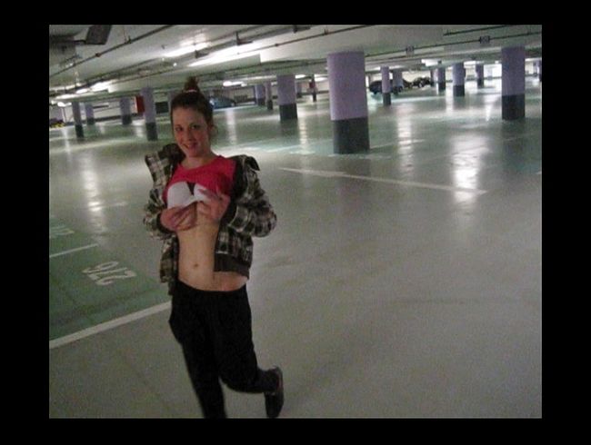 Flashing im Parkhaus