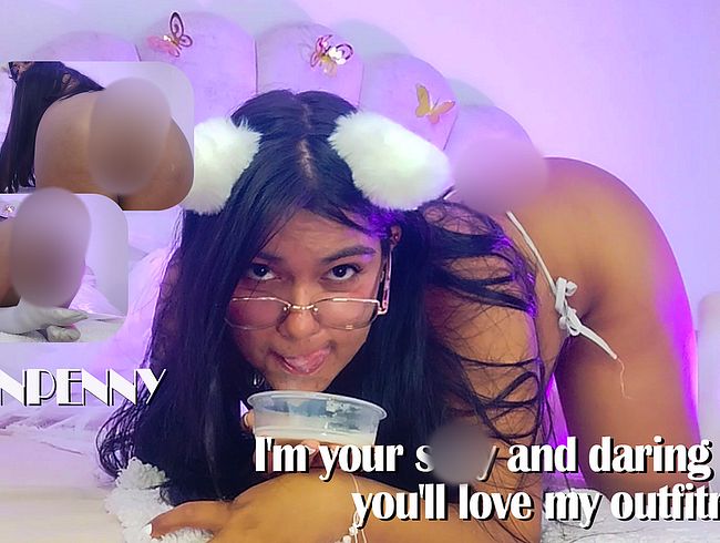 Ich bin deine s*xy und gewagte Katze, du wirst mein Outfit lieben