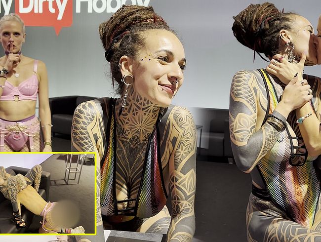 les**n s*x mitten auf der Venus ! Schnuggie und Aja-Moon lösen Blitzgewitter aus !!! .