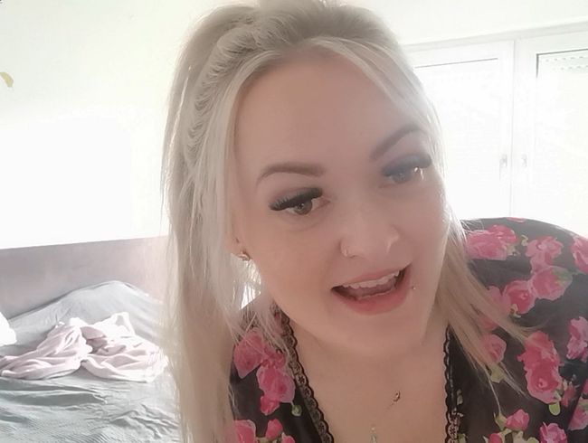 Geht das zu weit? Ich komme vor laufender Kamera...