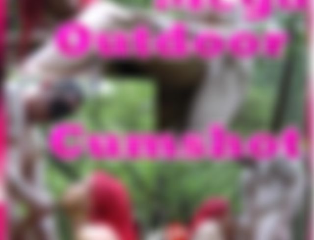 Outdoor Fun mit MEGA-Cum***t