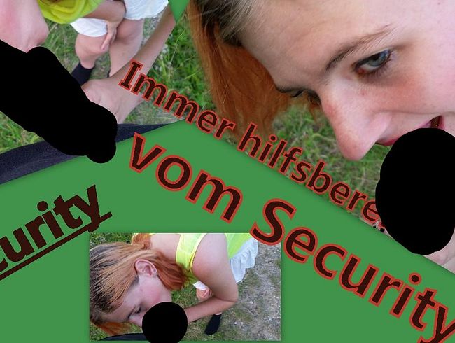 Security spri**t mich voll