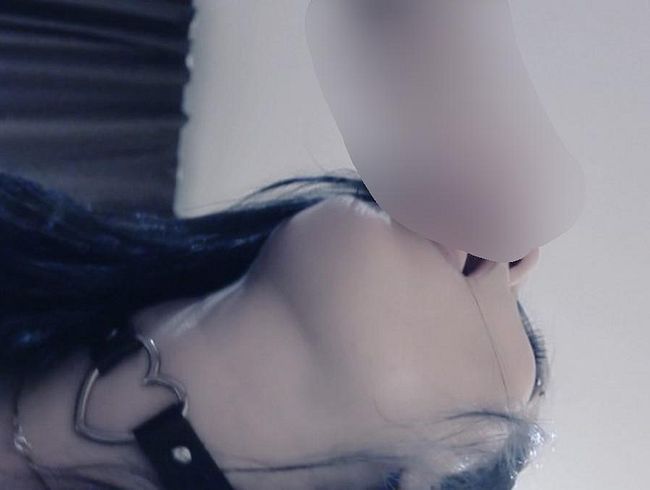 Gothic delicious bl*wjob and cum on my face