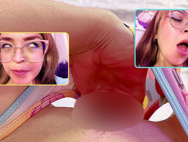 POV: Meine behaarte musc** wird in Nahaufnahme gefi**t