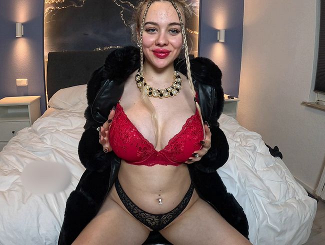 Ich mache es mir für dich selbst im Pelz!