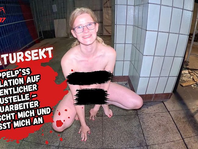 Doppelpi** Eskalation Mit fi**er auf der Baustelle