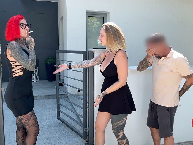 Heftige Bitte ! fremd fi** vor ihren Augen! Und dann spri**t er alles rein