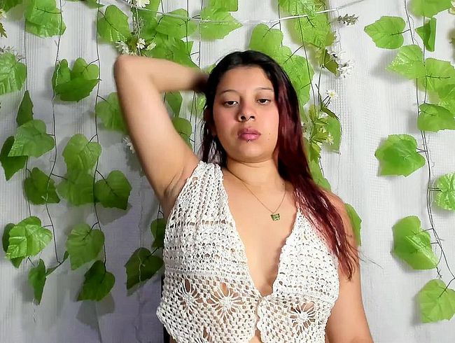 Ich zeige dir meine Achselhöhle, Liebling, gefällt sie dir? (ohne Ton)