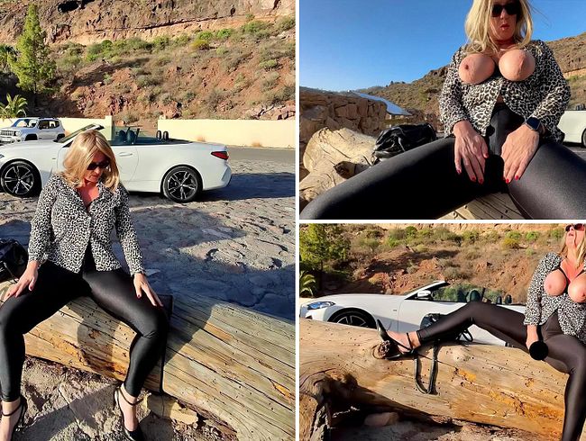 Outdoor Orgasmus in meiner SlinkyStylez Leggins