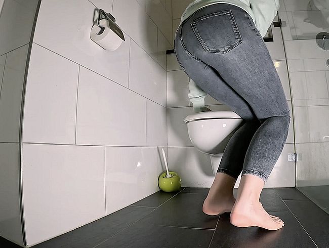 Übertriebene dringend pi**en….