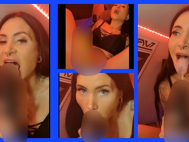 Kleine Cam Show mit xxl dil*o (Keine Ton)