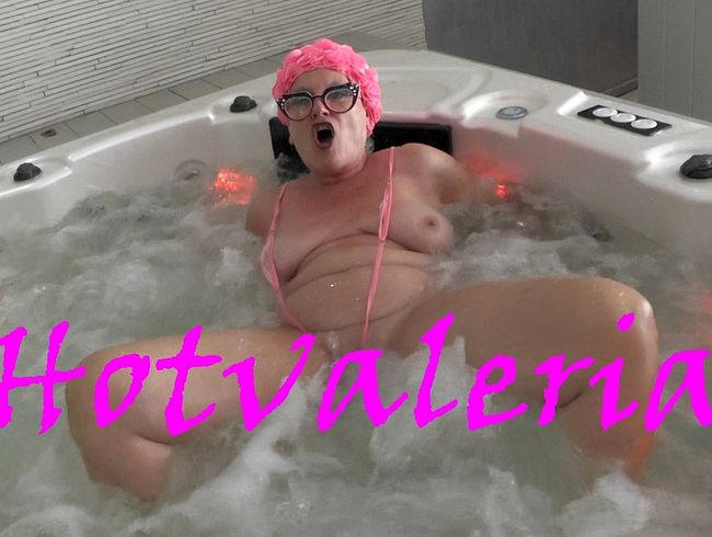 Am Whirlpool mit meinen Spielsachen