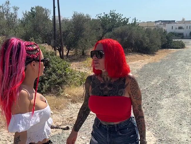 AO per***s , die s*xTouris ( Hümeyra Ophelia's erste AO Video mit Cat Coxx )