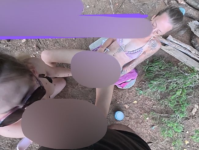 les**ns*x am Ufer Teil 2 – jetzt ist der Spanner dran!