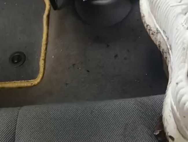 Einfach geil wieder mal schön entleert im auto es gibt nichts geileres