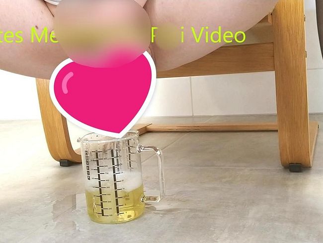 Mein erstes Mal - pi*i in einen Messbecher