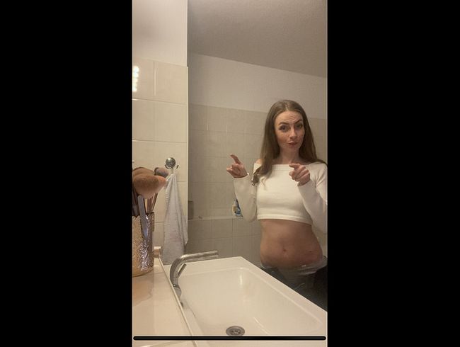 pi** INS WASCHBECKEN