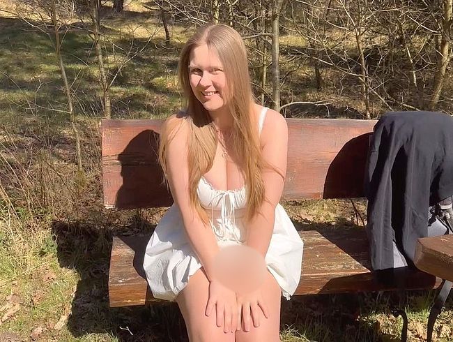 Riskantes s*xdate im Wald - ohne Gummi.. wir sind zu weit gegangen ? (cream**e)