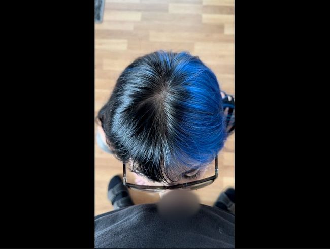 kurzer deephtroat in der wohnung