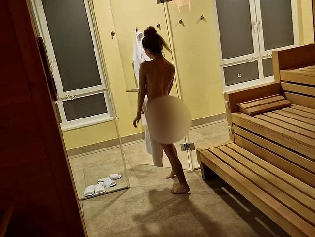 MEIN ERSTES HEIMLICHES SAUNA VIDEO - Lust auf einen Saunaaufguss mit mir...?