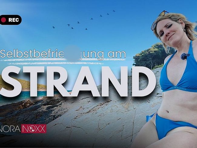 Ich mache es mir - am Strand!
