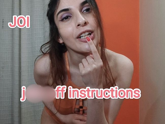Anweisungen zum wi**sen nackt JOI