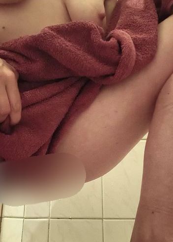 Bisschen was zeigen nach dem Duschen