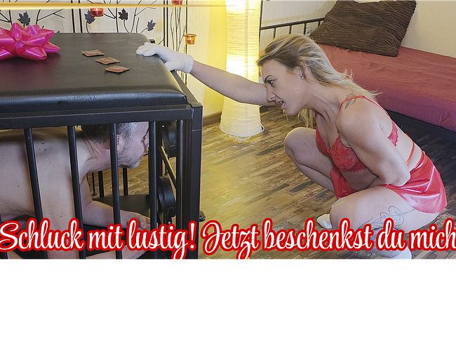 schl**k mit lustig! Beschenke mich mit deiner Sahne!