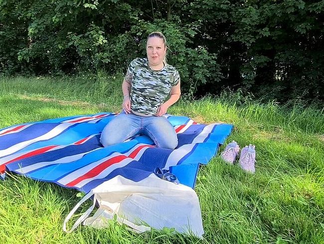 OUTDOOR !!!AUF PICKNICK DECKE GEILER dil*ofi**