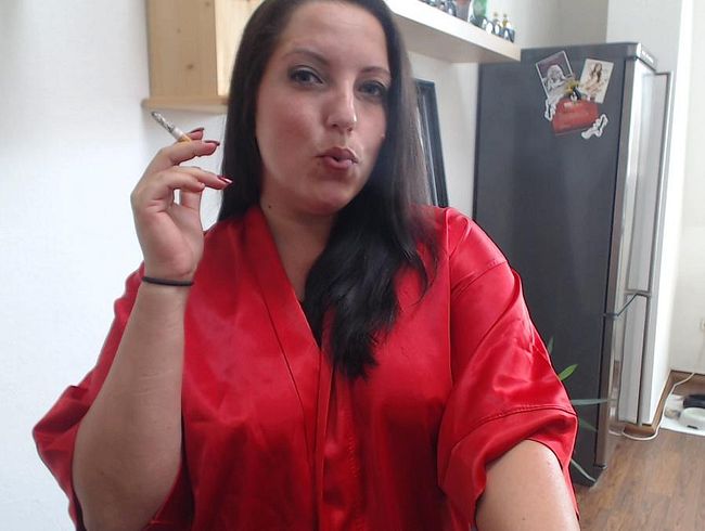 Rauchende Lady mit wi**scountdown!