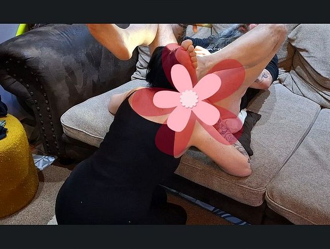 Steck deine Zunge in meinen ars**, skla*e!