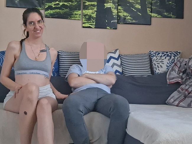 Ich war sooo aufgeregt! Mein erster s*x im INTERNET