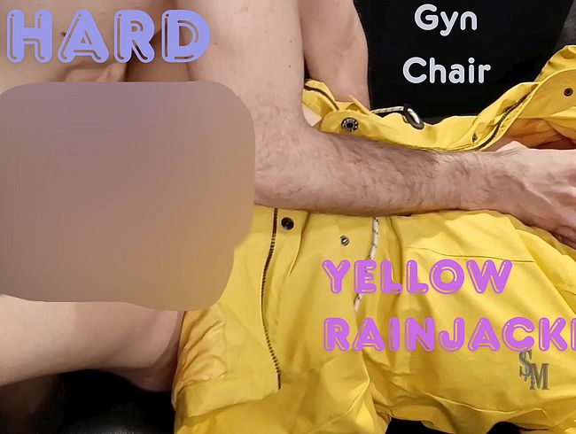 First Face Reveal – Yellow Rainjacket Hard fu*k on Gyn Chair