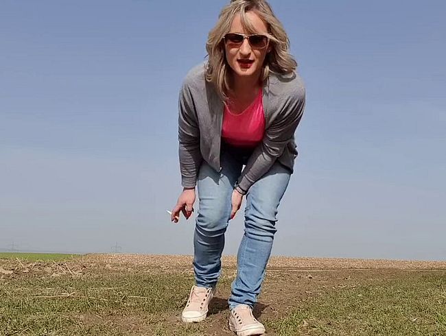 Outdoor pi** Season eröffnet !!!! Lieg dich drunter !!!