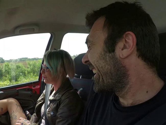 Car s*x im öffentlichen Park