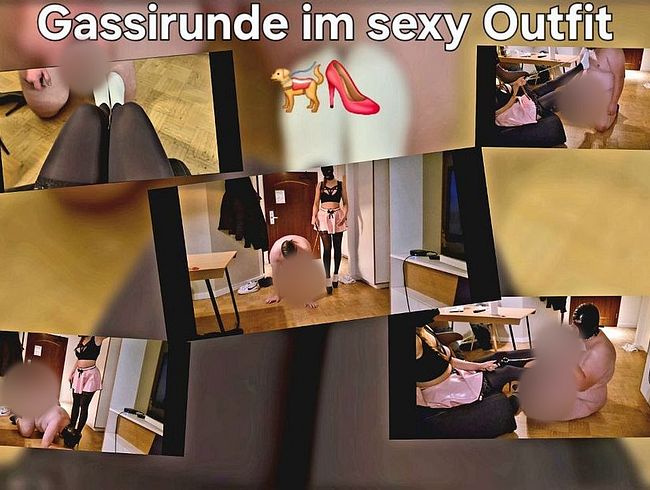  Fetisch als skla*e an der Leine bis es spri**t !