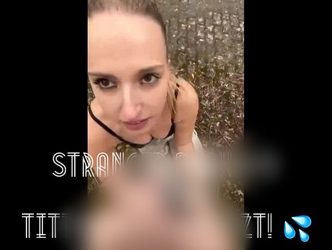 STRANGER bl*wJOB! Ich bes**ge ihm es geil mit meinem Mund! ti*ten vollgespri**t!