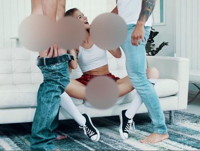 Spaß mit zwei schwä**en gleichzeitig!!!