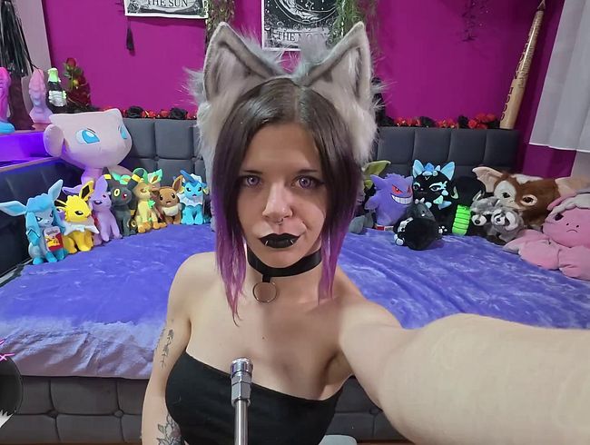 Erster FoxGirl bl*wjob an der fu*kmaschine , war das nun doch zu viel ?!