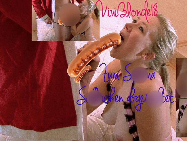 Vivien Blonde zum sper*a schl**ken abgerichtet!!