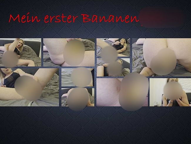 Alleine im Bett – Bananen-fi** bis zum Orgasmus!!!!!!!!!!!